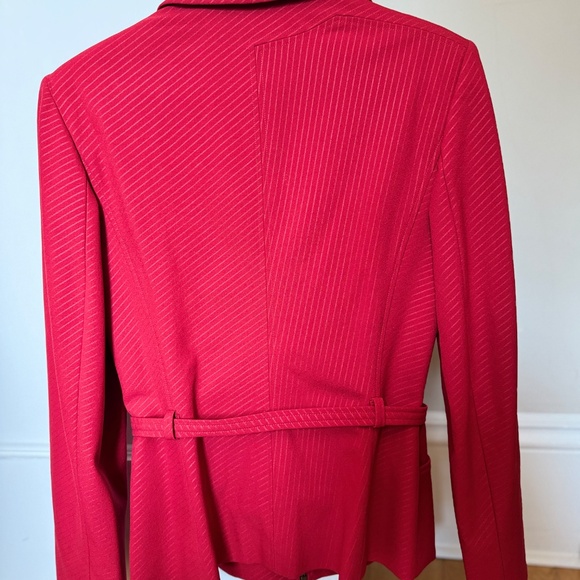 Rare Vintage Versace Jeans Couture Red Jacket Made in Italy – Size IT 42 (US 6) - Picture 5 of 5